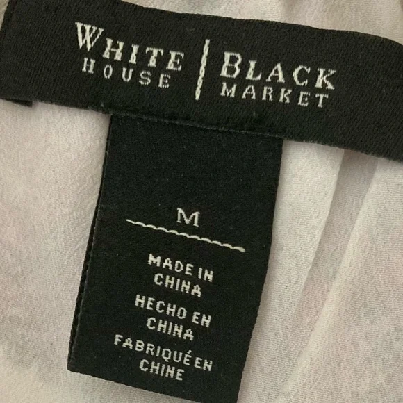 White House Black Market Sleeveless Paisley Blouson Short Dress Size M - Picture 11 of 12